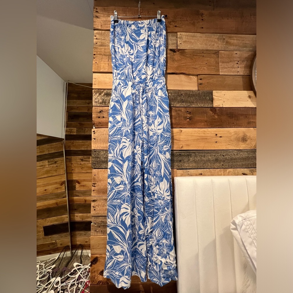 Strapless jumpsuit